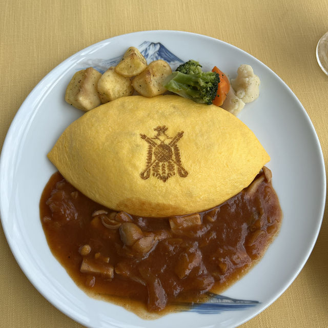 【静岡🐟】マリリンモンローが絶景の中で食べたオムライス！！