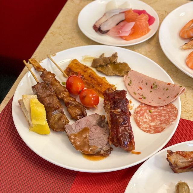 屯門｜悦品度假酒店自助午餐。The Platter