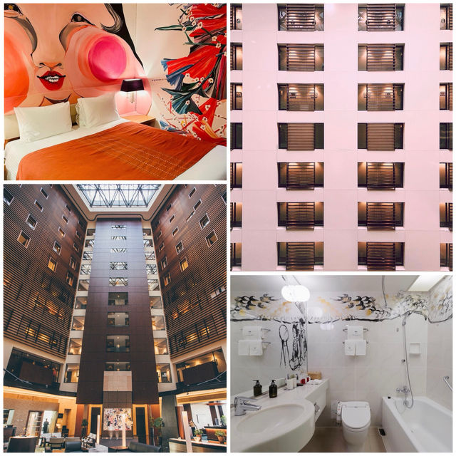 「東京酒店：Park Hotel Tokyo，藝術設計，鬧中取靜」