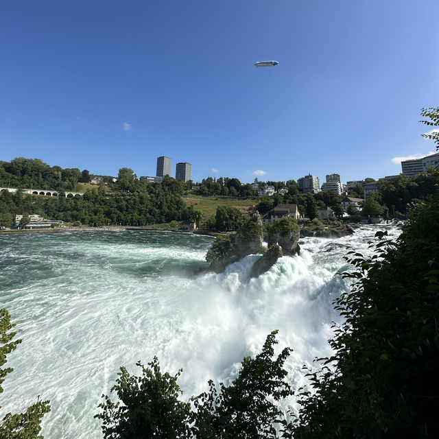 Largest waterfall in Switzerland
