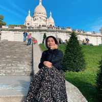 Sacré Coeur, the second most visited place in Paris🫧✨