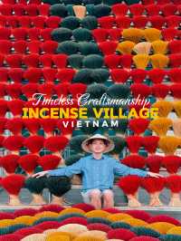 Timeless Craftsmanship: The Incense Village- Hanoi, Vietnam