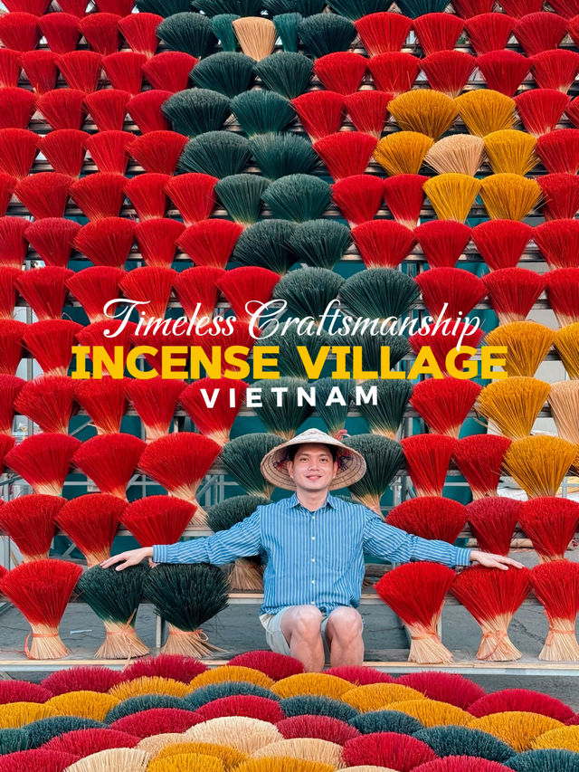 Timeless Craftsmanship: The Incense Village- Hanoi, Vietnam