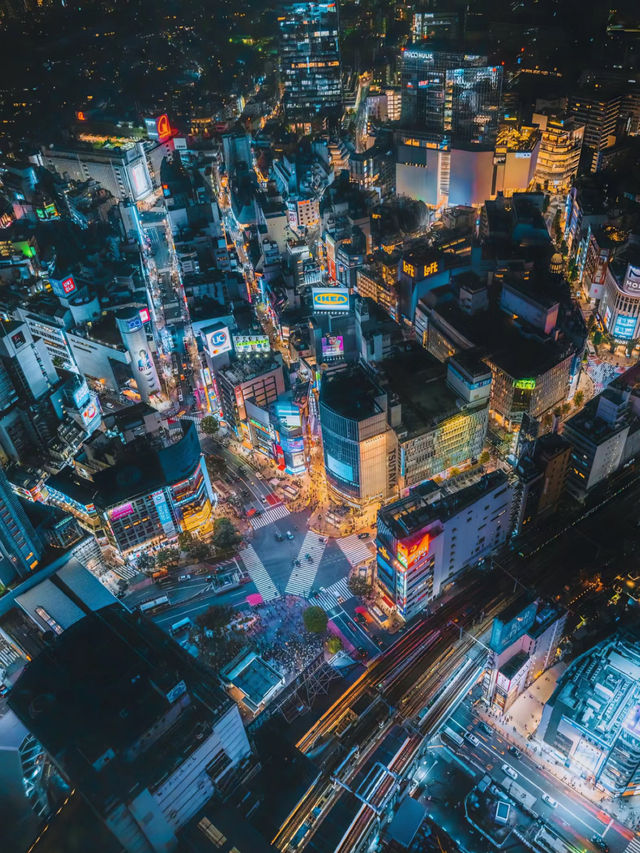 【澀谷】繁華夜景，無限探索機會🔥🏖️