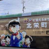 When Conan fans finally met Conan in Hokuei, Tottori