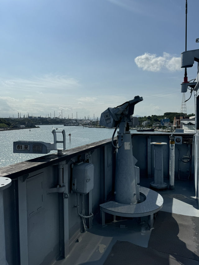 우리나라 최초 호휘함 🚢