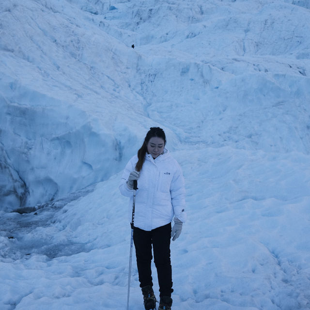 I SCALED ONE OF THE LARGEST GLACIERS IN THE WORLD?