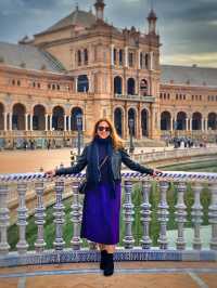😍Beautiful Square in Seville💙🌟