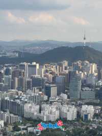 Best hike for Seoul skyline view