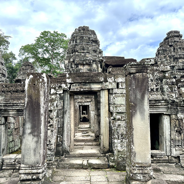 【カンボジア/シェムリアップ】静かな佇まいが魅力のシェムリアップのバンテアイ・クデイ寺院