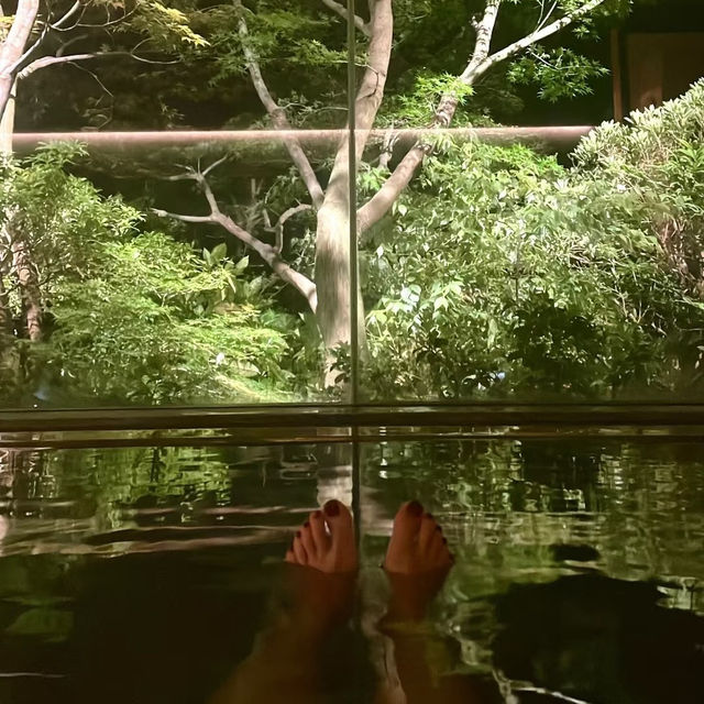 Hot spring hotel stay
