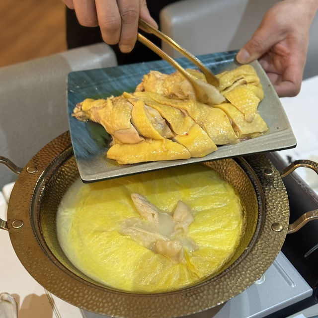 花膠雞火鍋🍲無限時任食邊爐！