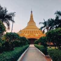 PAGODA WITH 3 SUB-DOMES.