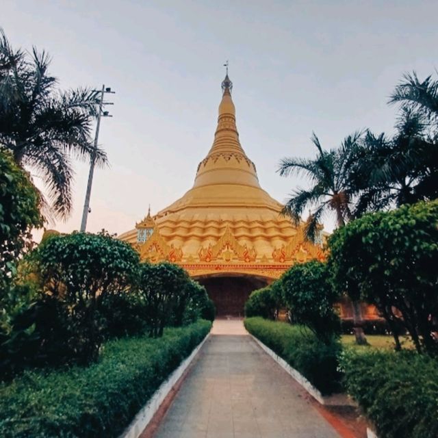 PAGODA WITH 3 SUB-DOMES.