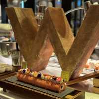 W hotel的自助餐很不錯