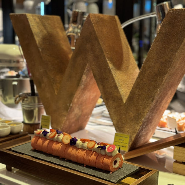 W hotel的自助餐很不錯
