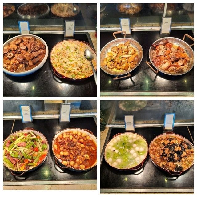 深圳大中華希爾頓酒店念餐廳自助午餐的個人感受