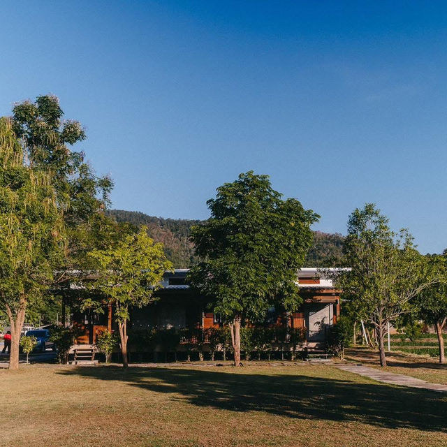 ที่พักสุดชิล วิวท้องนาและภูเขา 🌄