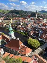 Spectacular view from the top of the tower
