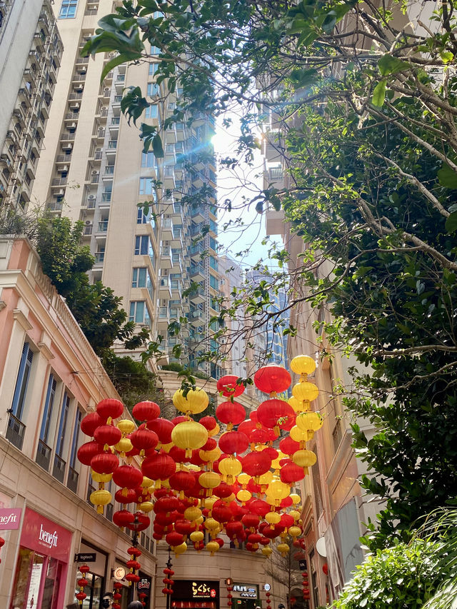 利東街的日與夜❤️💛💖 囍慶感滿滿💕💝