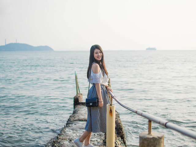 西環鐘聲泳棚一路到沙灣徑的浪漫
