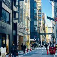 打卡日本東京銀座啦