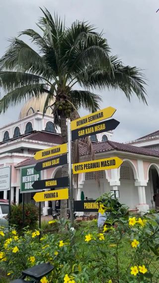Most beautiful mosque in Raub Pahang