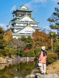 大阪城公園的秘道❤️‍🔥大阪行程攻略🥰