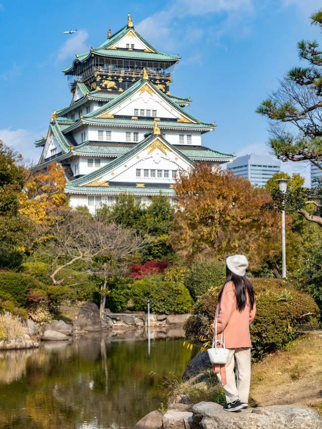 大阪城公園的秘道❤️‍🔥大阪行程攻略🥰