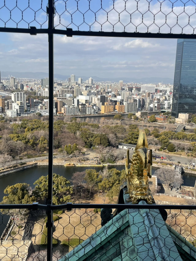 오사카에 유니버셜과 먹거리만 유명한건 아니에요. 역사탐방 랜드마크 ‘오사카성’