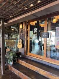 Wooden house cafe