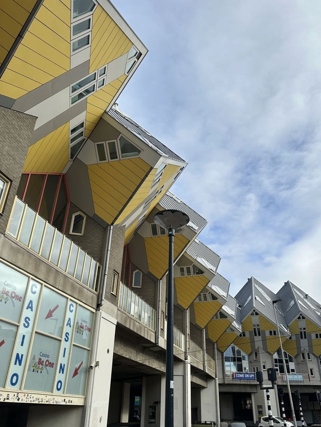 Cube Houses of Rotterdam – A Bold Vision of Modern Architecture 