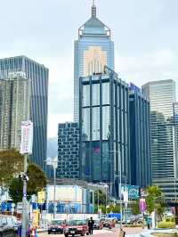 🇭🇰홍콩 뷰포인트 - 🌊바다 배경으로 🚇지하철이? : 하버 스테이션