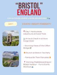 Bristol itinerary 