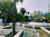 泰國曼谷著名地標高塔建築公園景點：Samut Prakan Learning Park And Tower，免費參觀，適合親子遊，適合打卡拍照📸