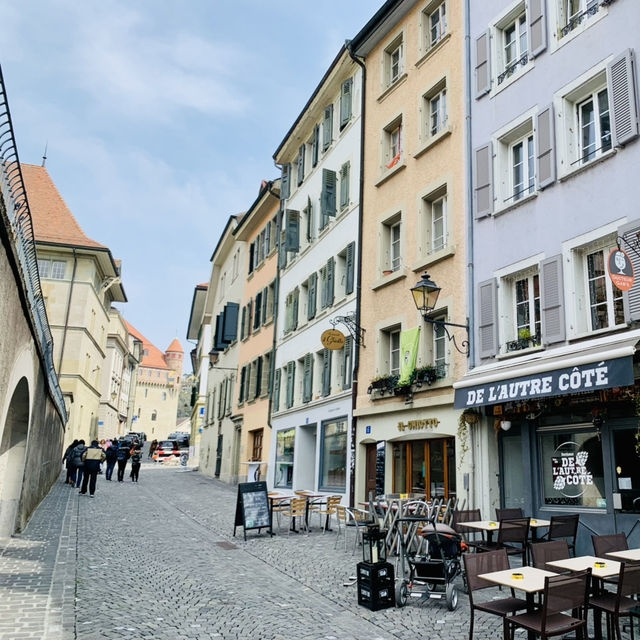 Spring in Lausanne’s Old Town