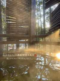 無料で入り放題の薬湯 檜露天風呂🪵合掌造りの宿 はづ合掌
