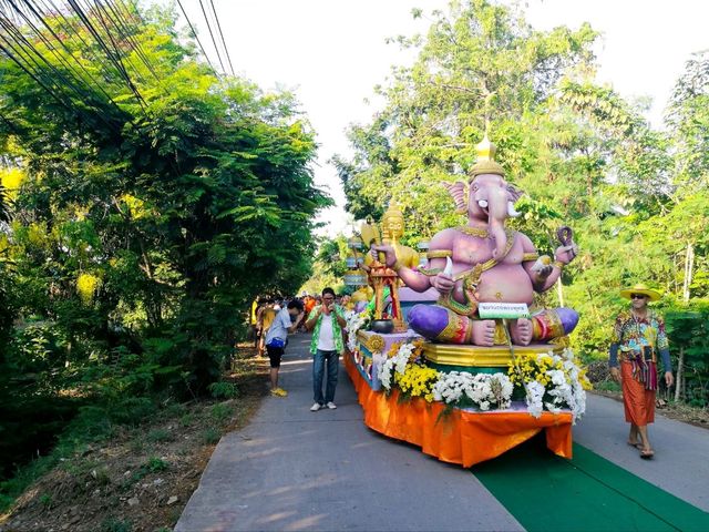 ที่เที่ยวสงกรานต์ ที่บางน้ำผึ้ง สมุทรปราการ