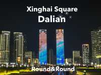 🌆 ดูไฟ ดูสะพานข้ามทะเล Xinghai Square Dalian 🇨🇳