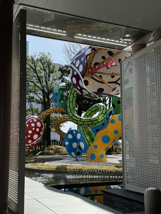 🇯🇵 松本美術館｜在草間彌生的家鄉看草間彌生✨