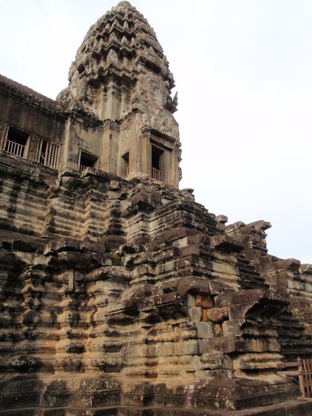 Angkor Wat: Even the Clouds Couldn’t Dull Its Glory