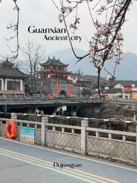 เมืองโบราณ Guanxian, Dujiangyan, Chengdu 
