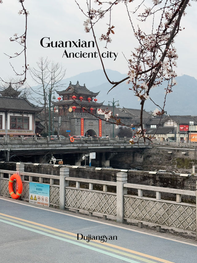 เมืองโบราณ Guanxian, Dujiangyan, Chengdu 