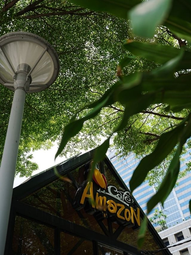 🍸 Café Amazon สาขาศิษย์เก่าจุฬาลงกรณ์