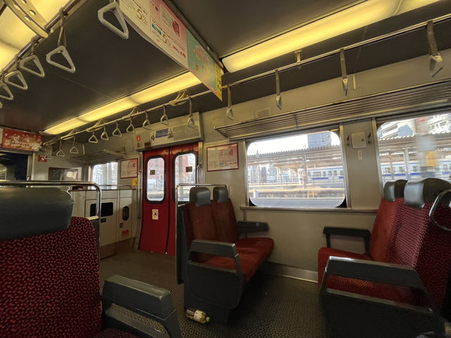在来線で行く　小倉→門司港🚃@福岡