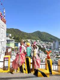 韓国🇰🇷釜山　甘川文化村でカラフルな星の王子様フォト📷