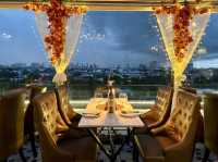 Rooftop restaurant and wine bar 