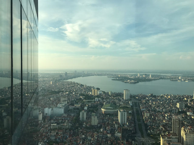 하노이 롯데 전망대 풍경