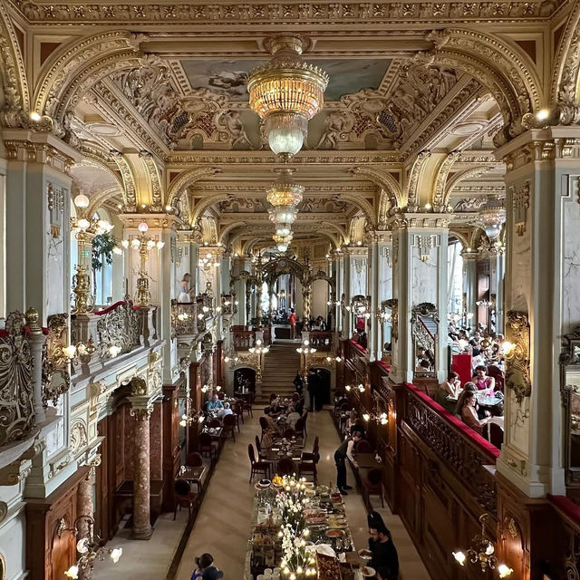 A Weekend at New York Café Budapest: Where Coffee Meets Golden Opulence