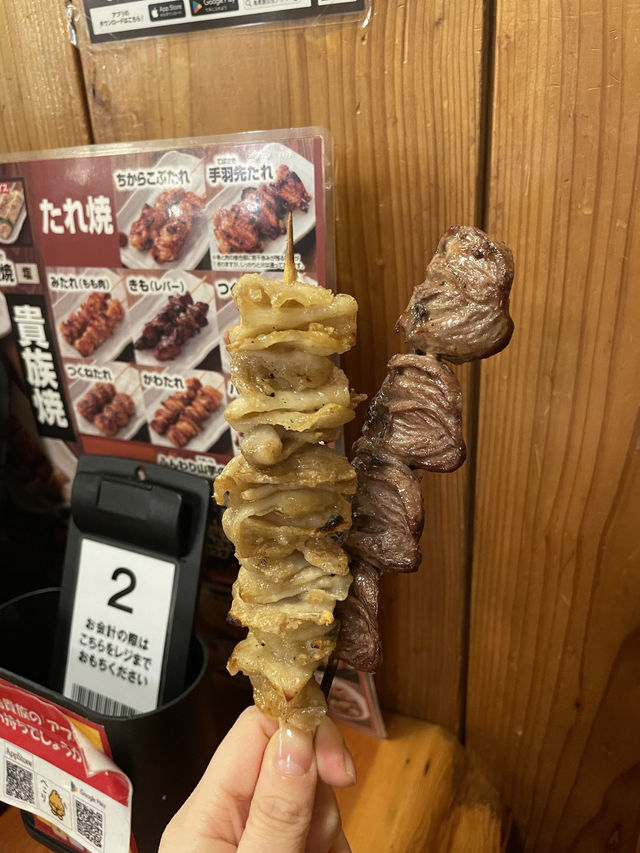 370엔 야키토리를 맛볼 수 있는 일본이자카야